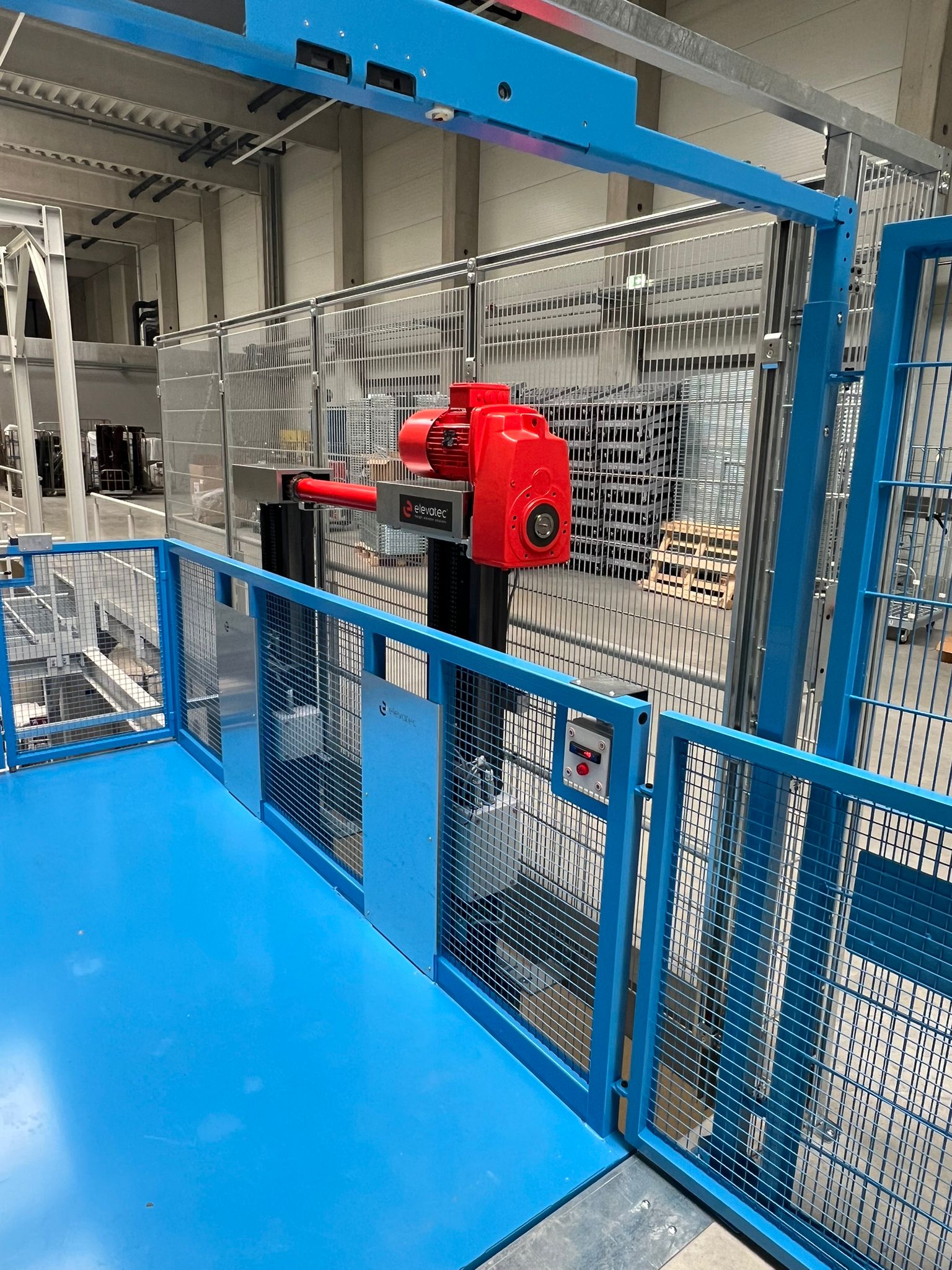 Antrieb Güteraufzug twin s 