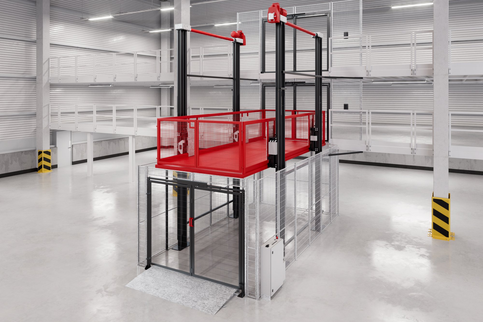 lift d'entrepôt fixe 4000kg