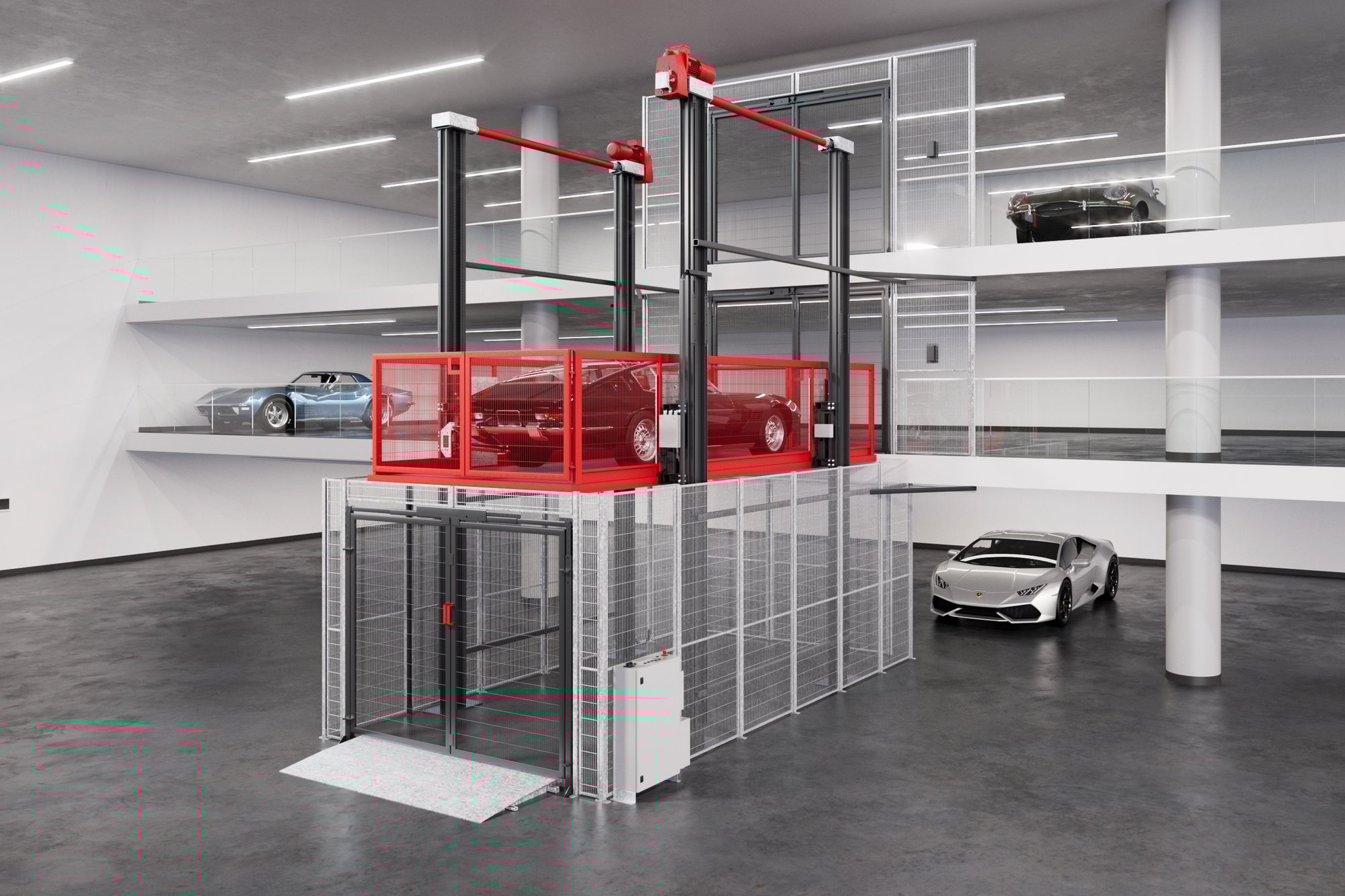 car elevator monte charge 
